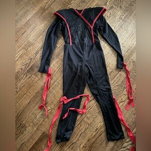 Shadow Ninja Jumpsuit with Tiger Design